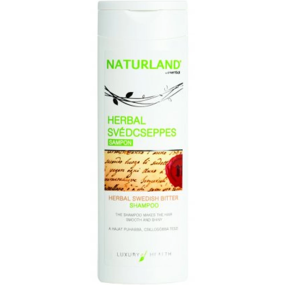 Naturland herbál svédcseppes sampon 200 ml