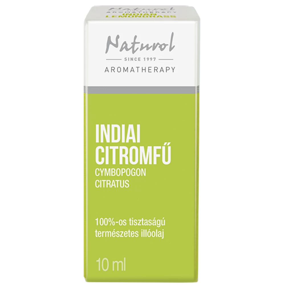 Naturol indiai citromfű illóolaj 10 ml