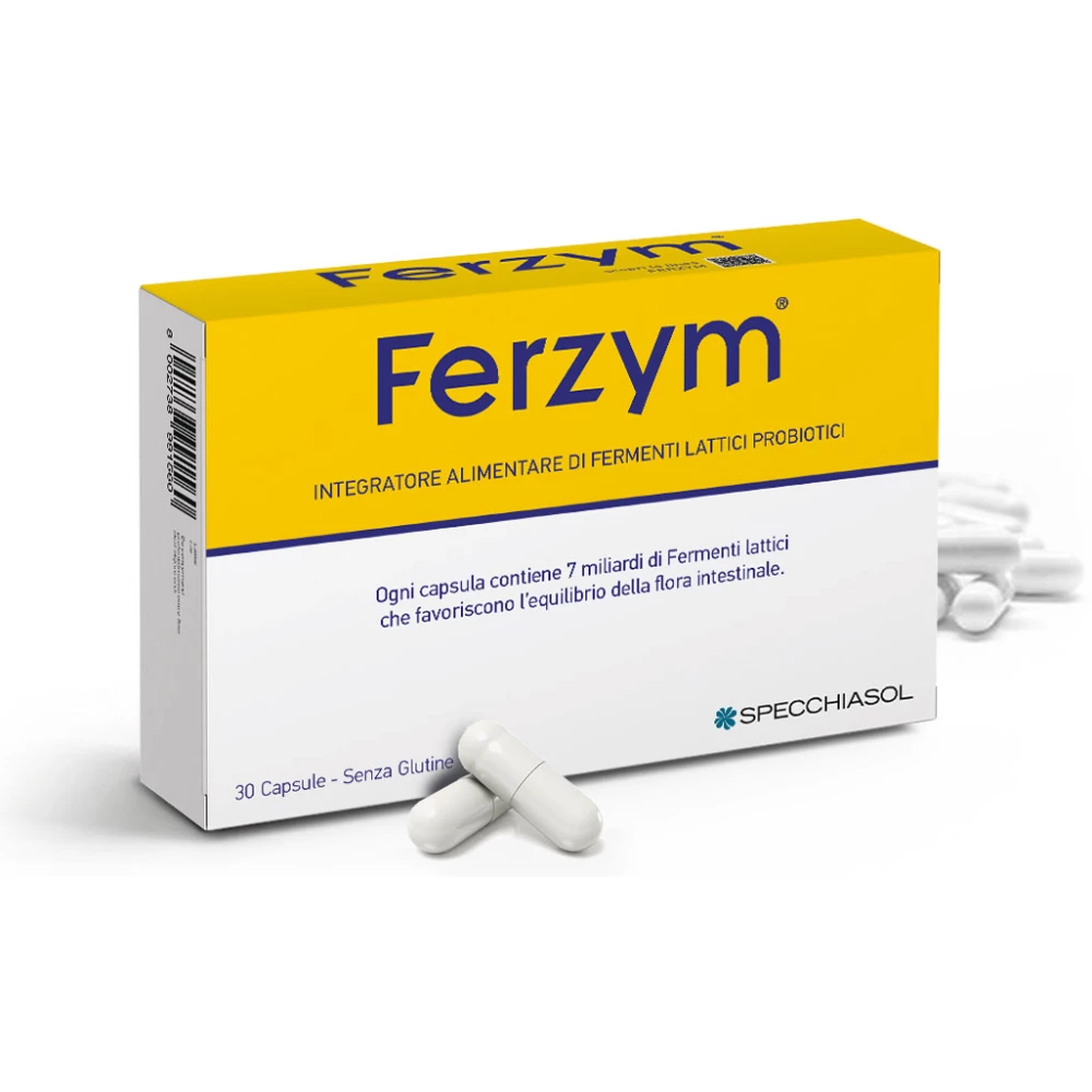 Naturtanya ferzym élőflórát fruktooligoszacharidot és b-vitaminokat tartalmazó étrend-kiegészítő kapszula 30 db