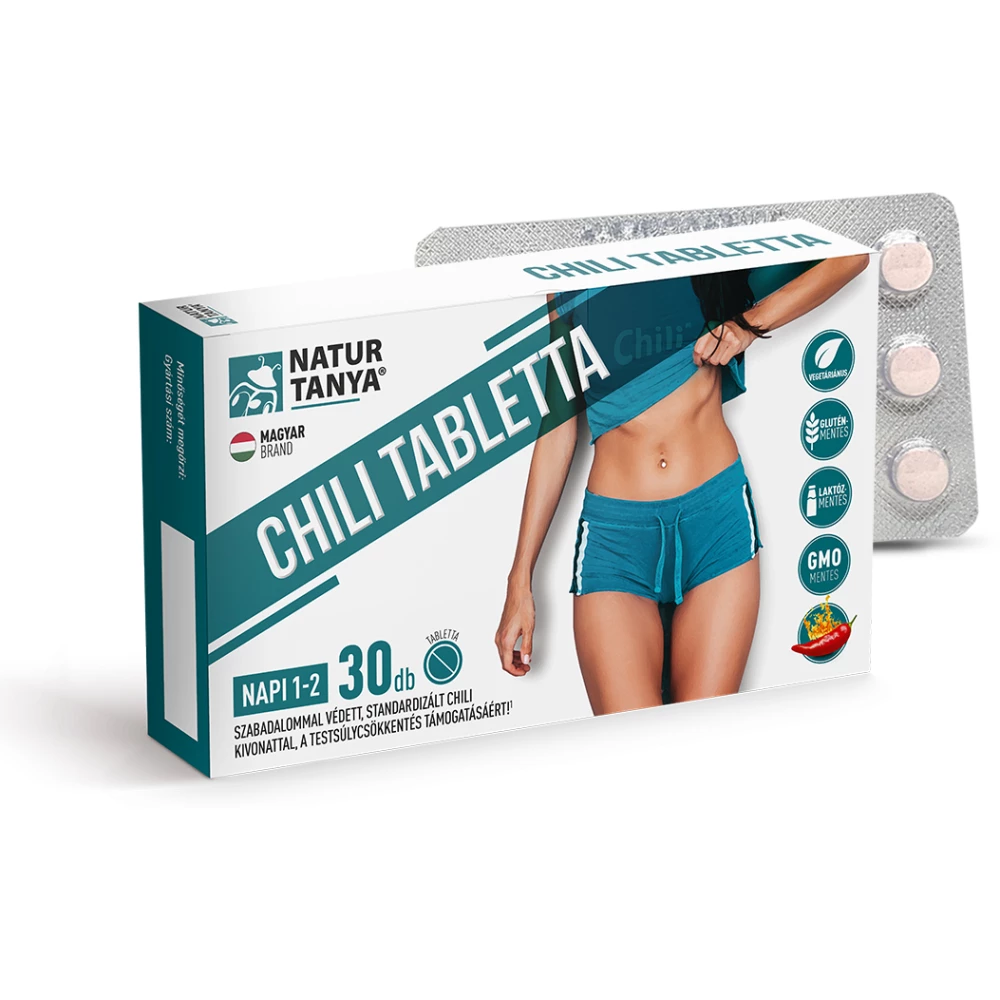 Naturtanya good nature chiliburner zsírégető tabletta 30 db