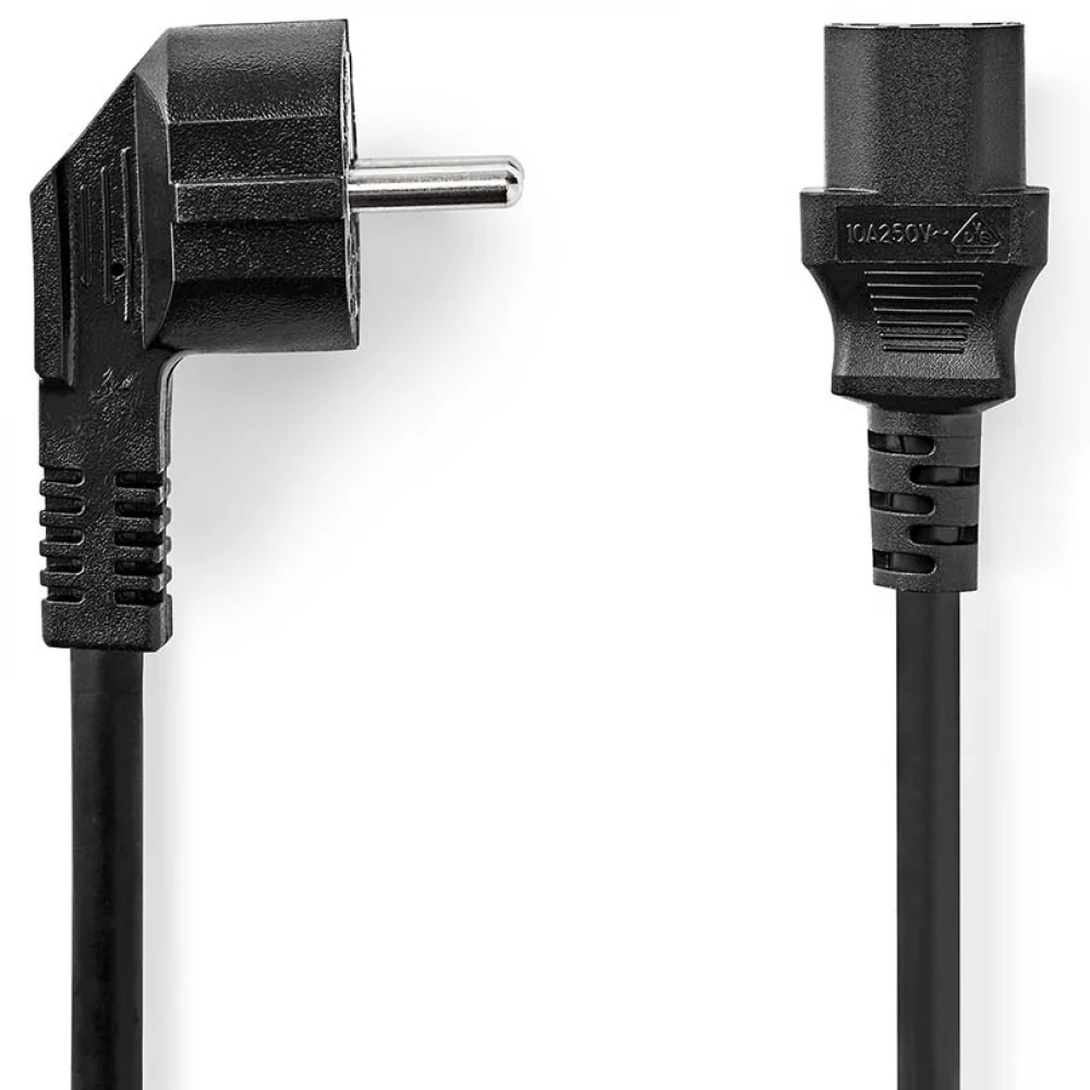 NEDIS 230V IEC Táp Fekete 2m CEGL10000BK20