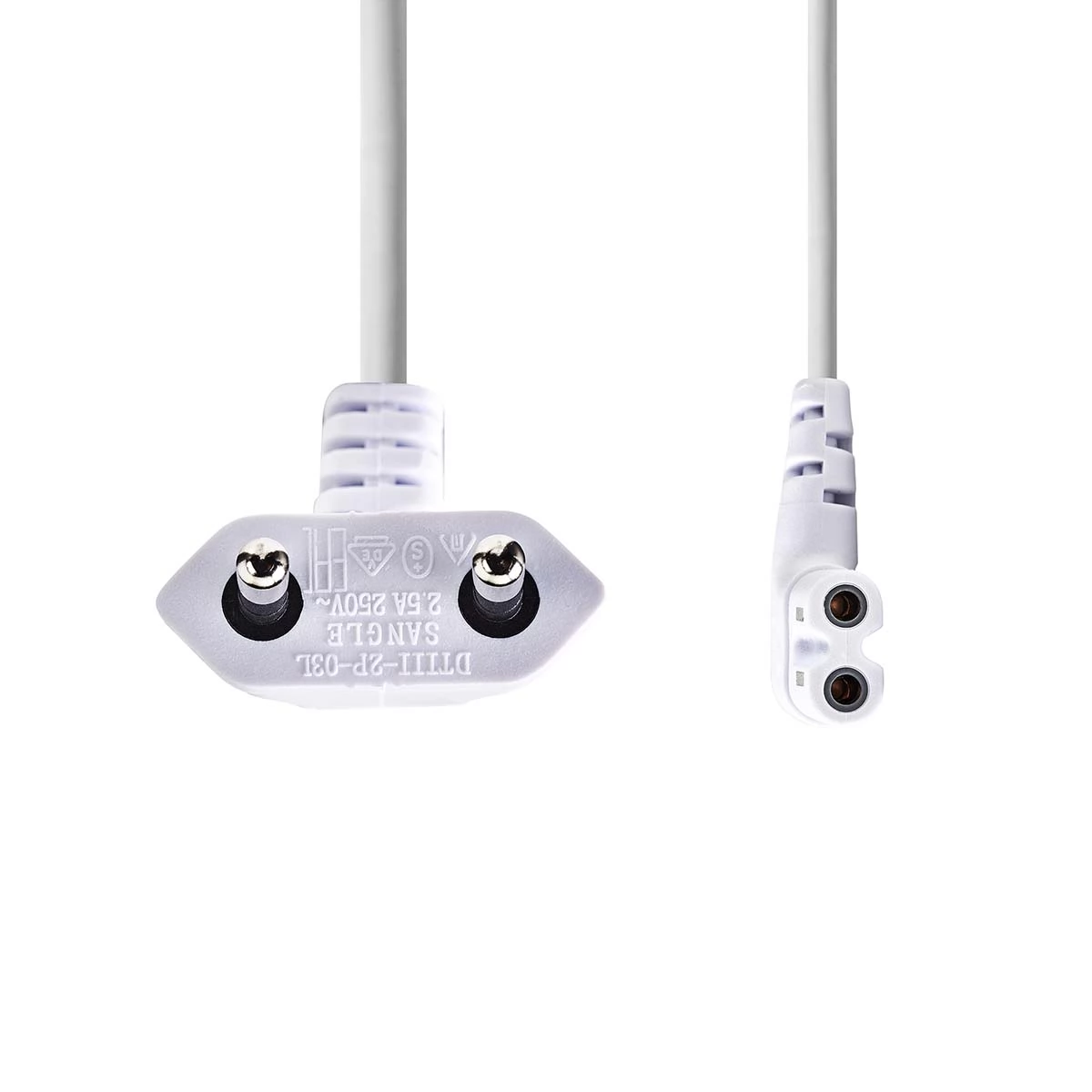 NEDIS 230V Piskóta Táp Fehér 2m CEGL11055WT20