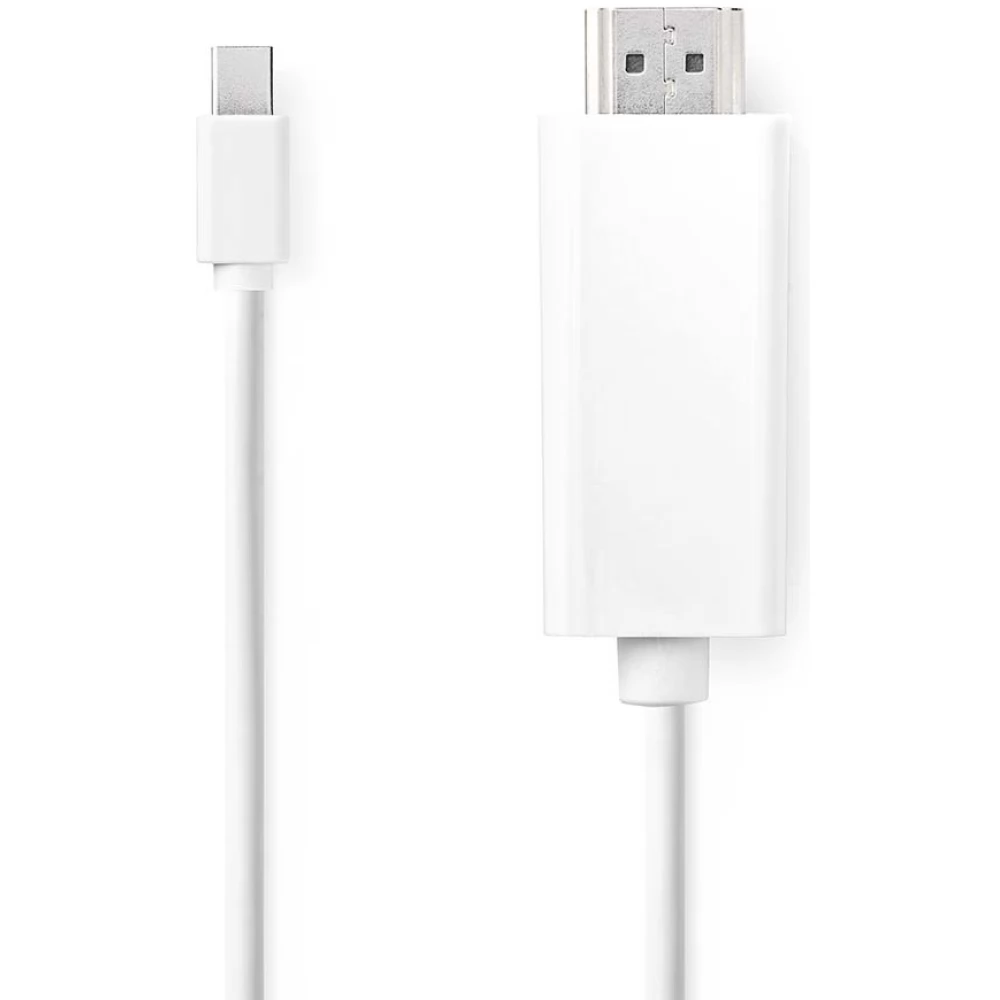 NEDIS Mini DisplayPort HDMI 2.0 Átalakító Fehér 2m CCGL37600WT20