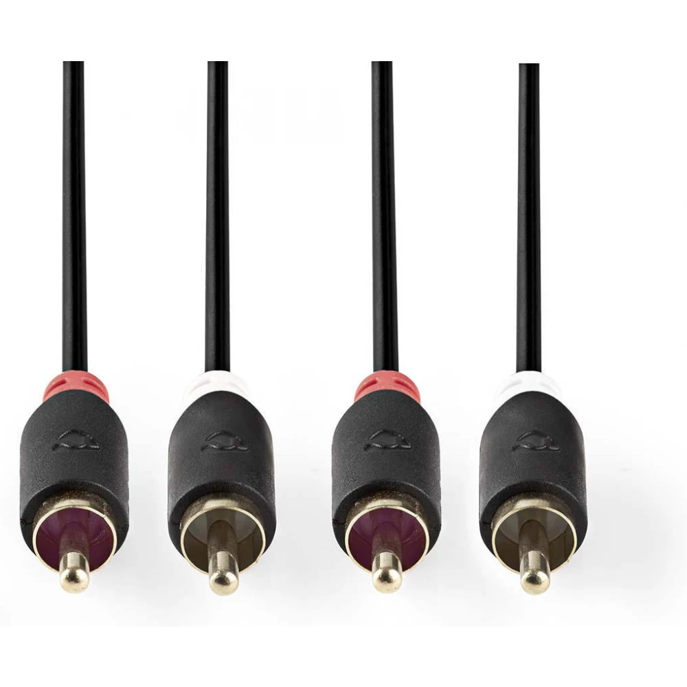NEDIS RCA Összekötő Antracit 3m CABW24200AT30
