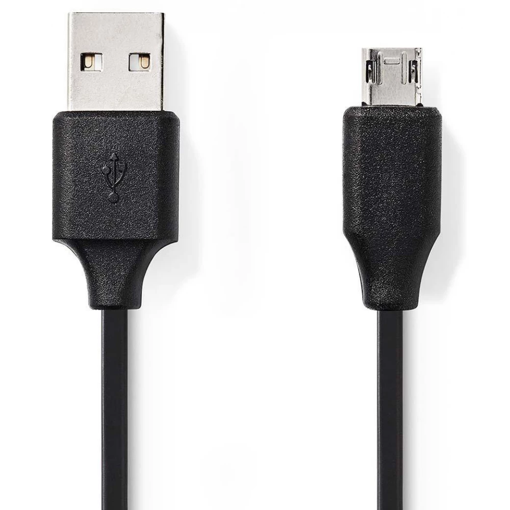 NEDIS USB Micro USB Átalakító Fekete 20cm CCGP60515BK02