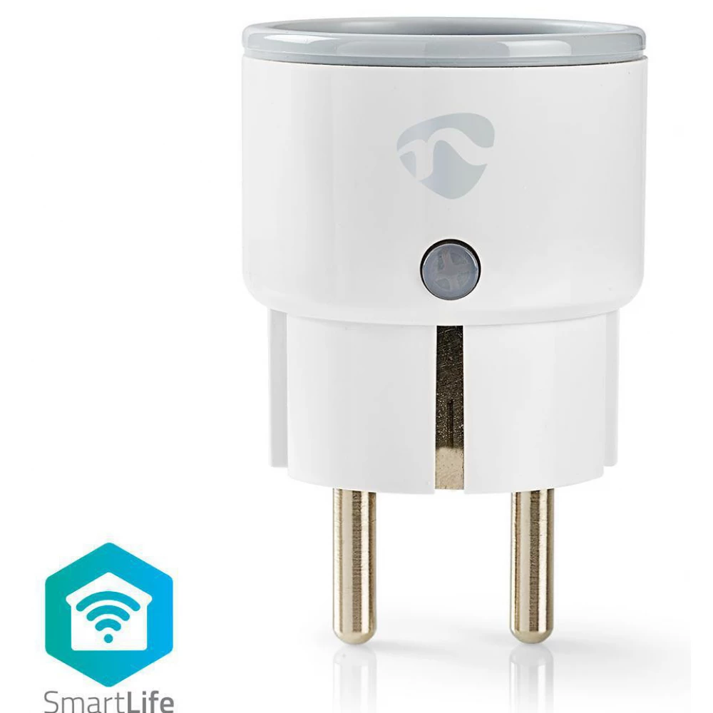 NEDIS WIFIP110FWT WiFi Okoscsatlakozó Teljesítményfigyelő Schuko Type F 10 A