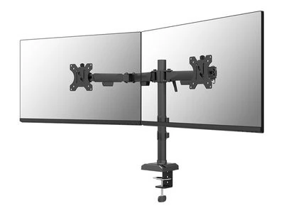 NEOMOUNTS DS60-600BL2 Asztali monitor kar 2 monitorhoz 10-32" fekete