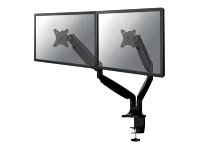 NEOMOUNTS NM-D750D Full Motion Dual asztali monitor kar 10-32" fekete