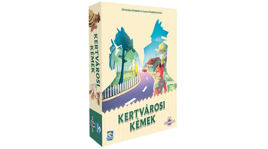 NERDLAB GAMES Kertvárosi kémek társasjáték