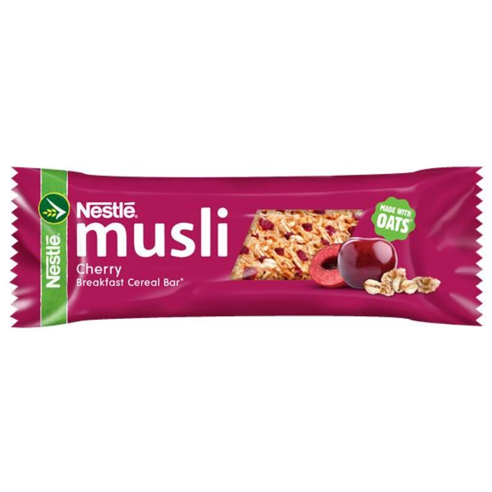 NESTLÉ Müzliszelet 35 g cseresznyés