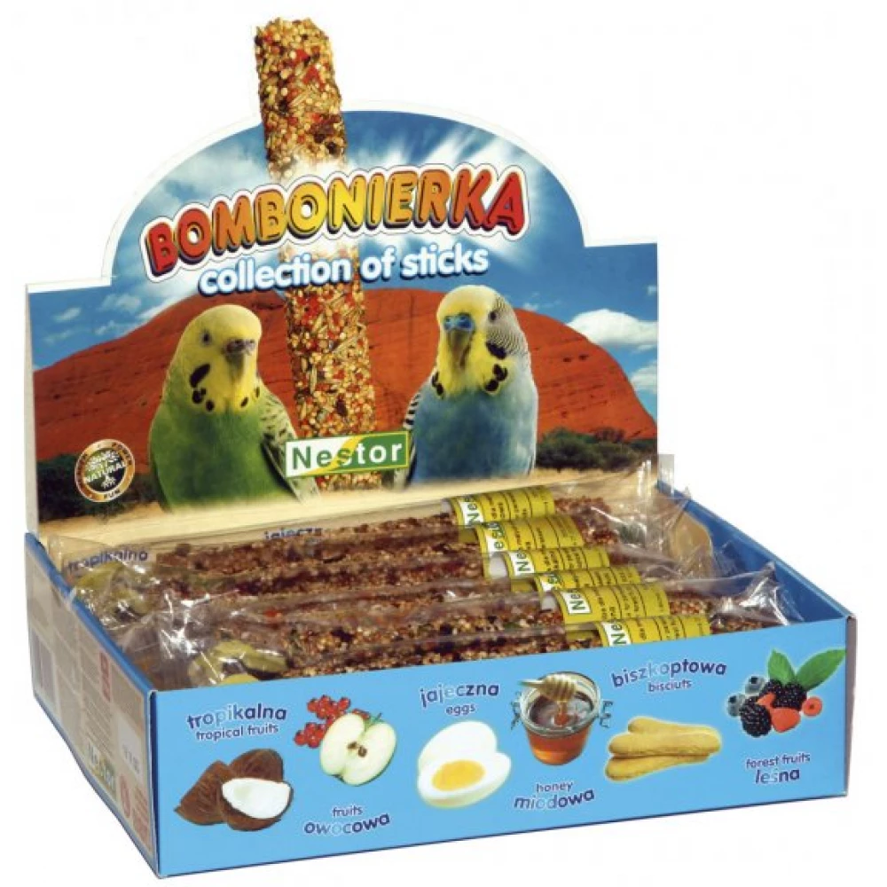 Nestor Bonbonierka Törpepapagájnak 55gr