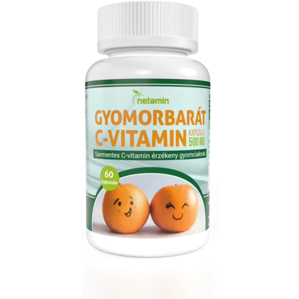 NETAMIN Netamin gyomorbarát c-vitamin kapszula 60 db