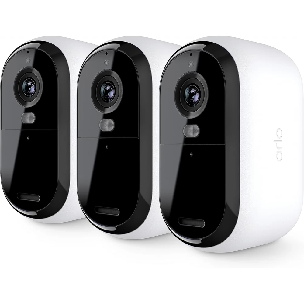 NETGEAR Arlo Essential (Gen 2) outdoor 2K IP kamera 3 db-os csomag