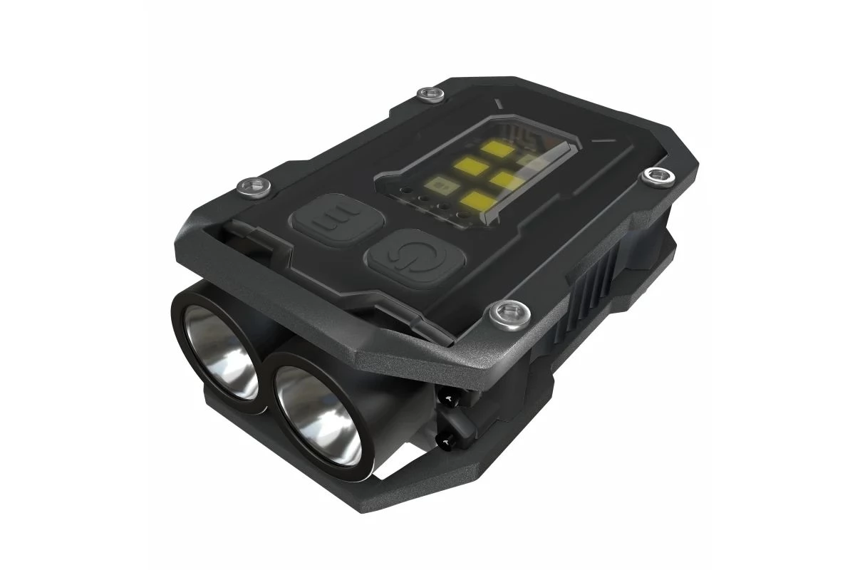 NEWELL EDC Nyks Solid LED zseblámpa fekete