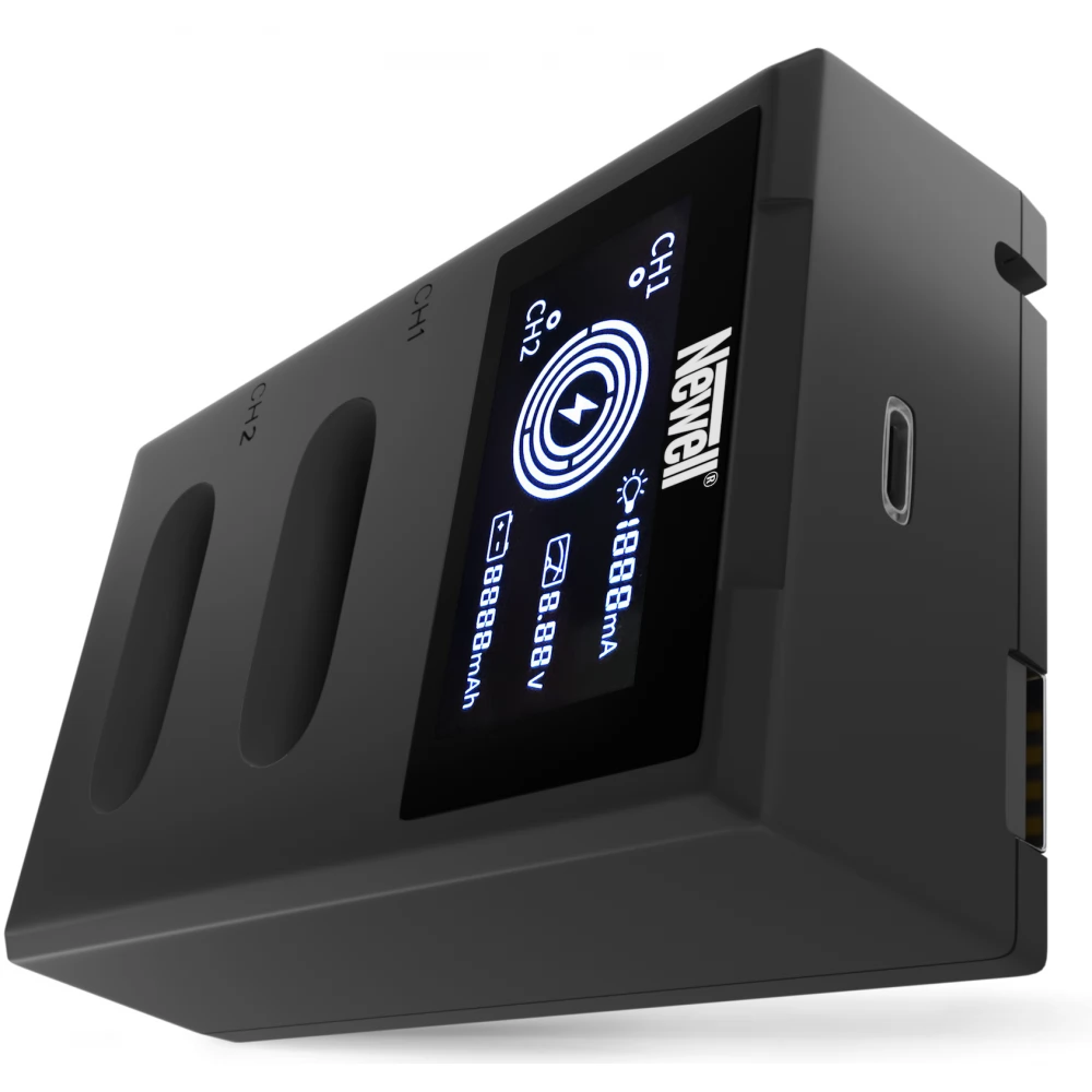NEWELL FDL-USB-C duplatöltő NP-BX1 akkumulátorhoz