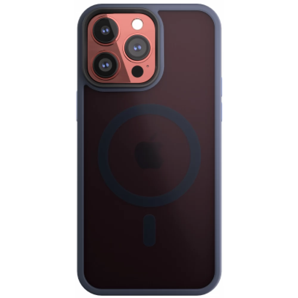 NEXT ONE Mists Shield Case MagSafe tok iPhone 15 Pro Max éjszürke