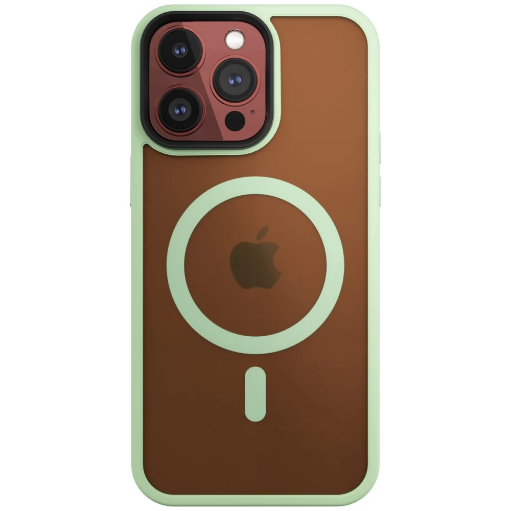 NEXT ONE Mists Shield Case MagSafe tok iPhone 15 Pro Max pisztácia