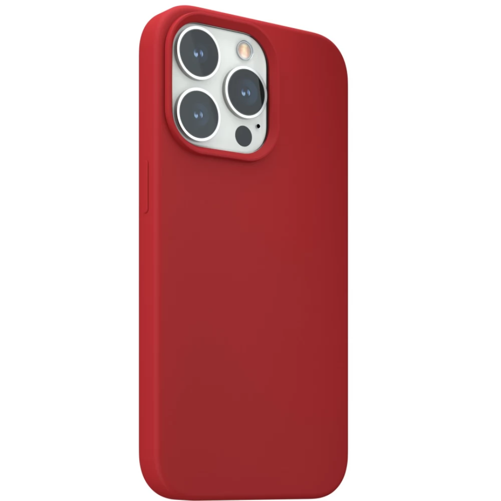 NEXT ONE Silicon MagSafe tok iPhone 13 Pro piros