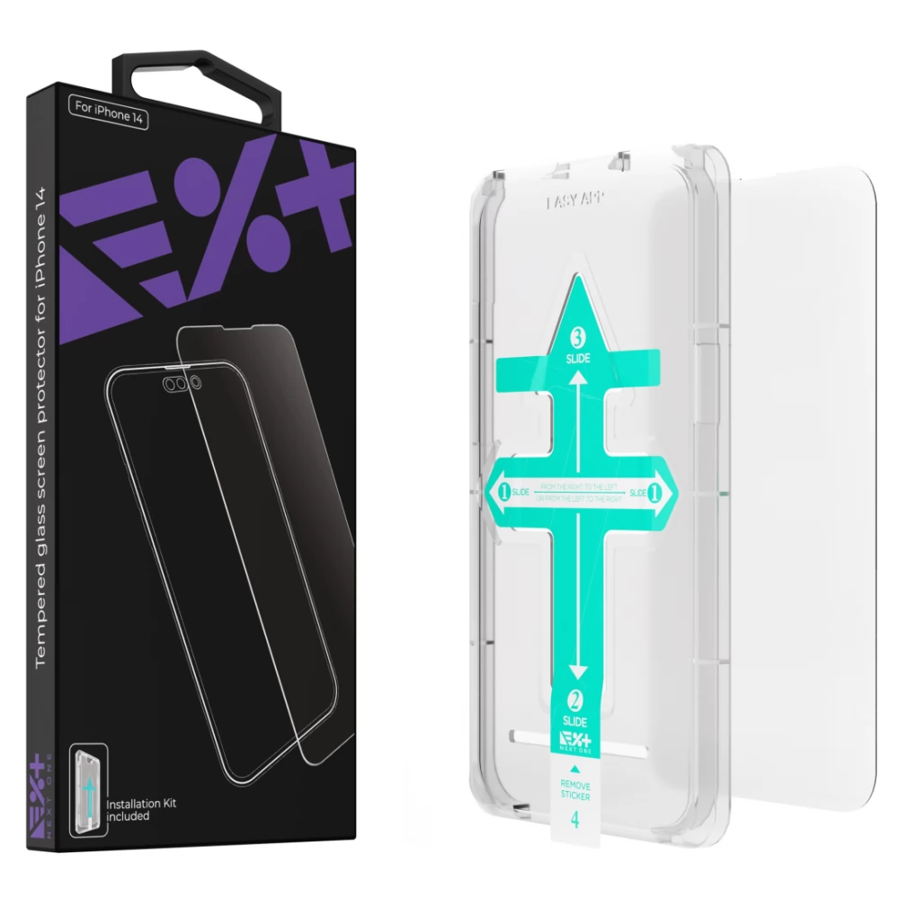 NEXT ONE Tempered Glass képernyővédő iPhone 14