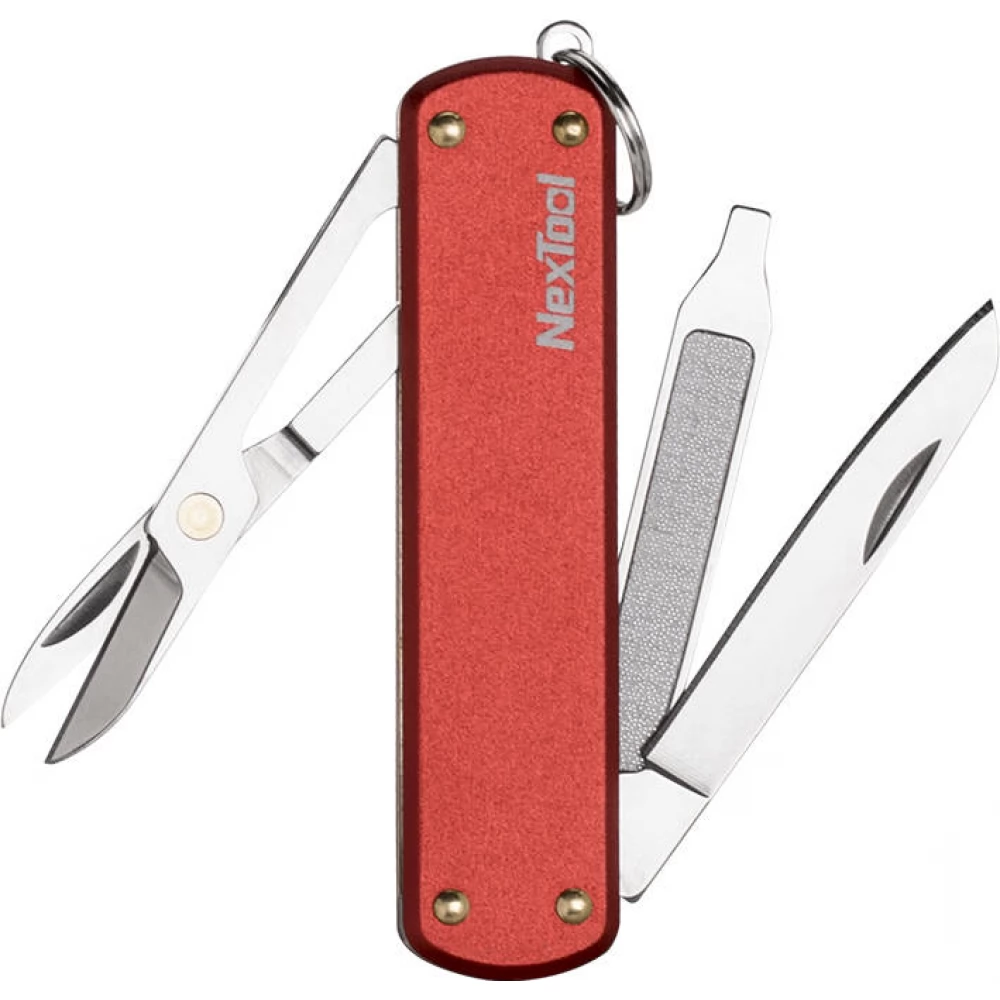 NEXTOOL NE0142 Multiszerszám 5 in 1 piros