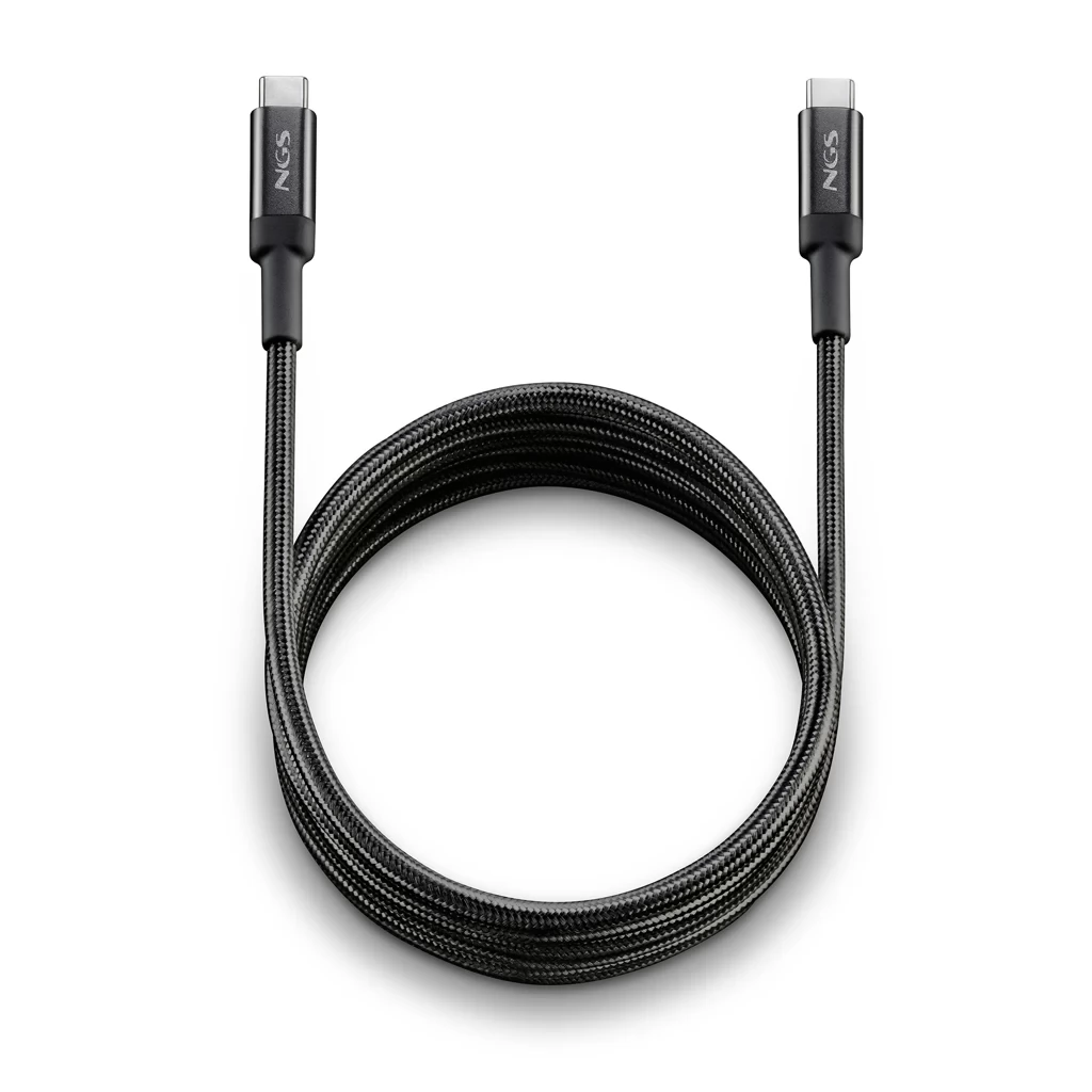 NGS USB 2.0 Type C Összekötő Fekete 2m 131036