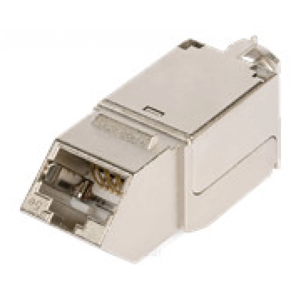 NIKOMAX Fast Termination series keystone jack with angled port Shielded Category 5e