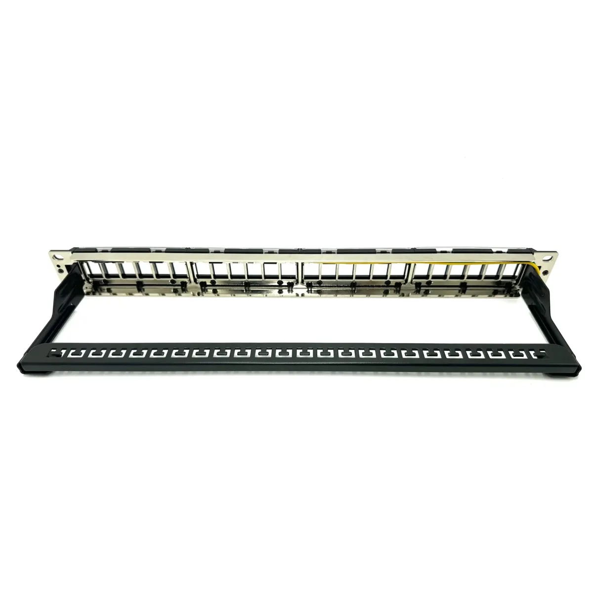 NIKOMAX NMC-RP24S-BLANK-ST-1U-BK Modular Patch Panel