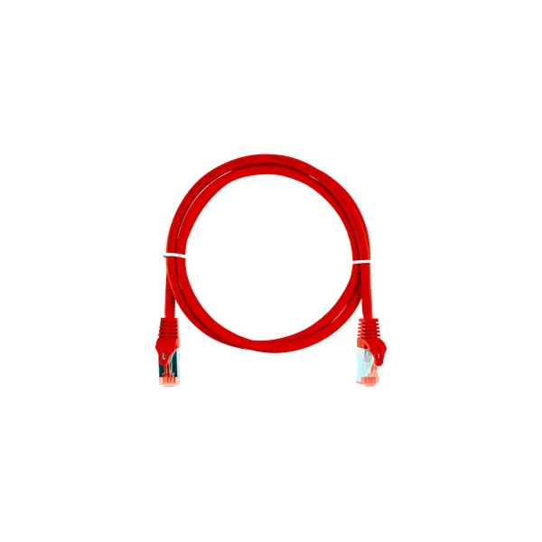 NIKOMAX UTP Összekötő Piros 20cm NMC-PC4UE55B-ES-002-C-RD