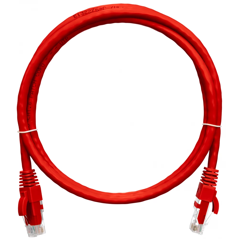 NIKOMAX UTP Összekötő Piros 5m NMC-PC4SA55B-050-RD
