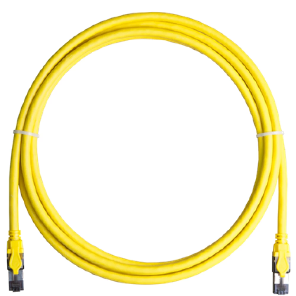 NIKOMAX UTP Összekötő Sárga 10m NMC-PC4SA55B-100-YL