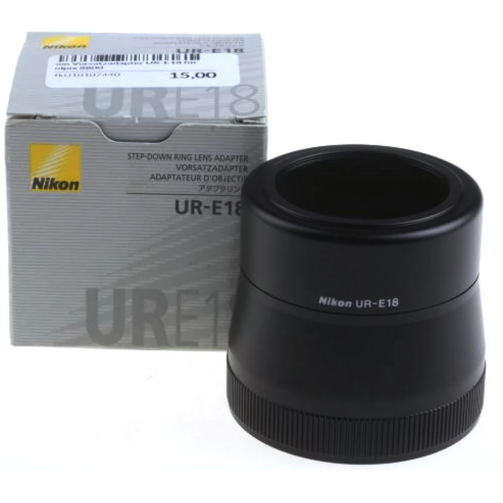 NIKON UR-E18 adaptergyűrű FC-E9 halszemoptikához