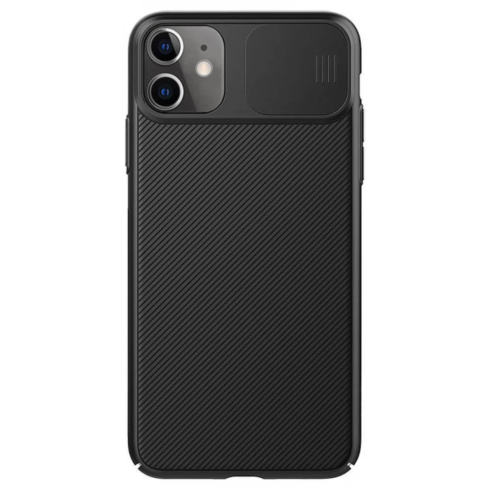 NILLKIN CamShield hátlap csúsztatható kameravédelem Apple iPhone 11 fekete