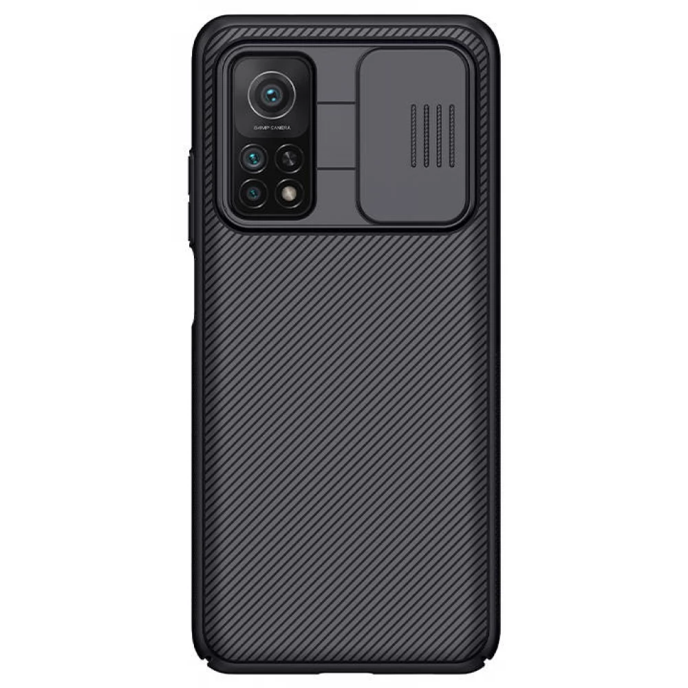 NILLKIN CamShield hátlap csúsztatható kameravédelem Xiaomi Mi 10T 5G/10T Pro 5G/Redmi K30S fekete