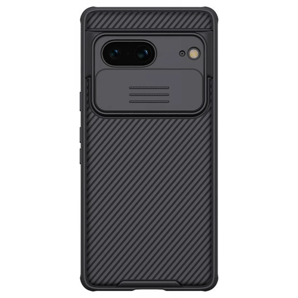 NILLKIN CamShield Pro hátlap csúsztatható kameravédelem Google Pixel 7 fekete