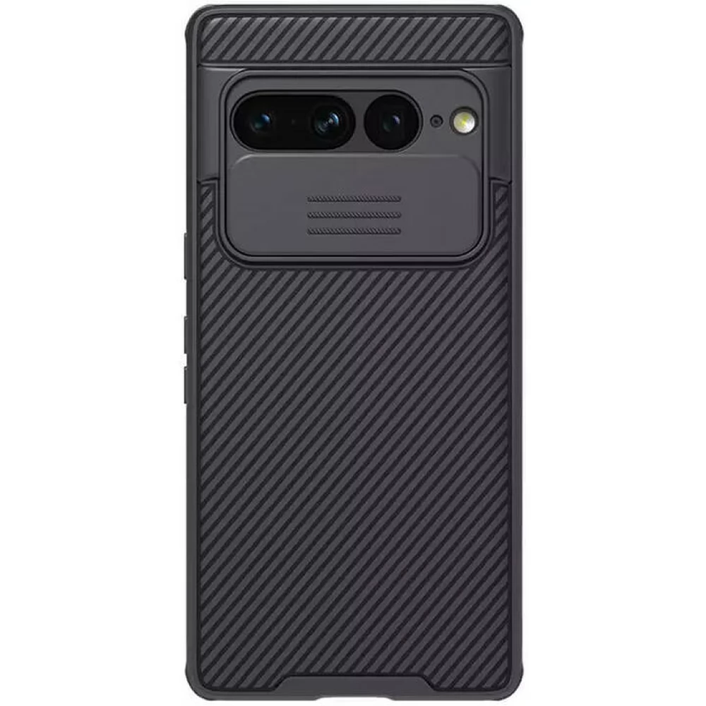NILLKIN CamShield Pro hátlap csúsztatható kameravédelem Google Pixel 7 Pro fekete