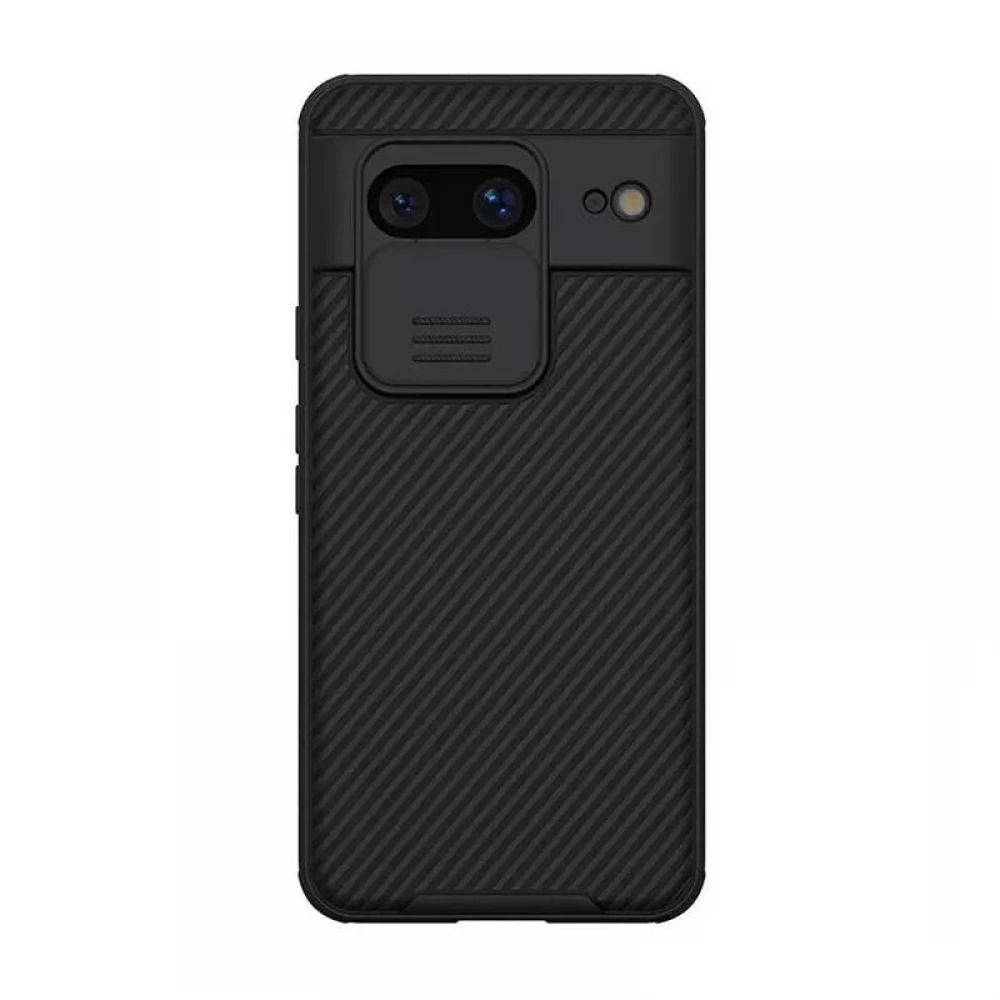 NILLKIN CamShield Pro hátlap csúsztatható kameravédelem Google Pixel 8 fekete