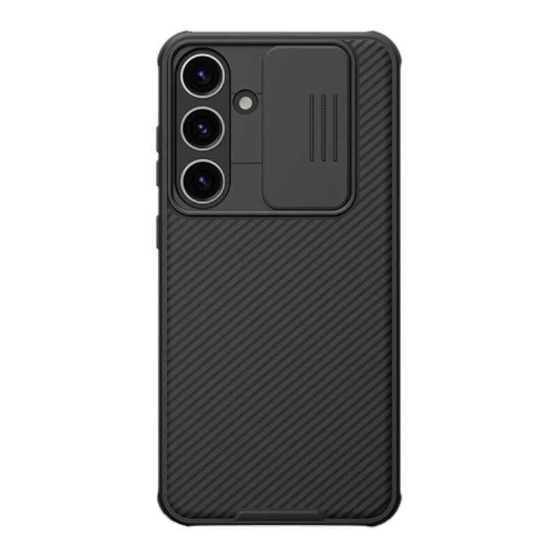 NILLKIN CamShield Pro hátlap csúsztatható kameravédelem Samsung Galaxy S24 Plus fekete