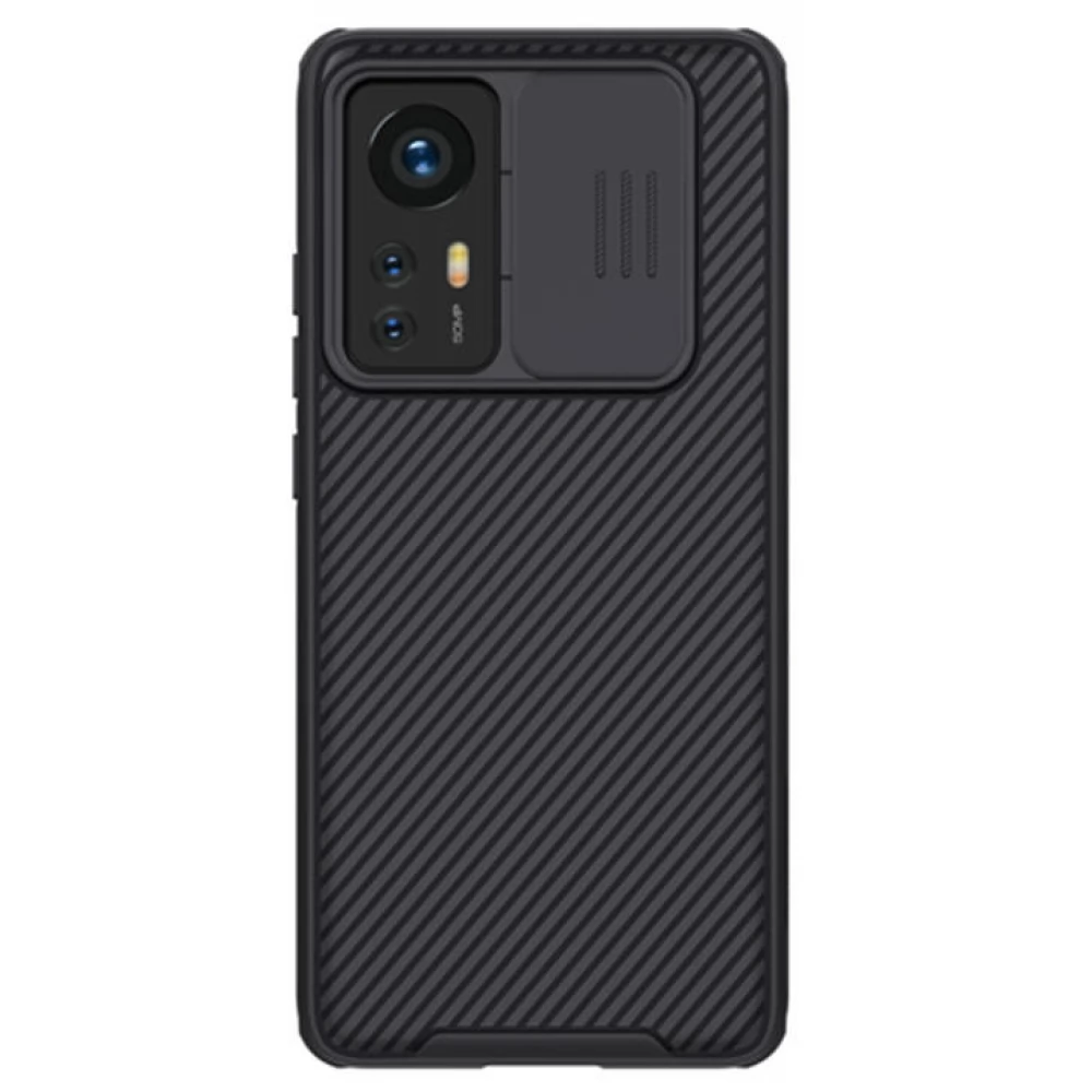 NILLKIN CamShield Pro hátlap csúsztatható kameravédelem Xiaomi 12/12X/12S fekete