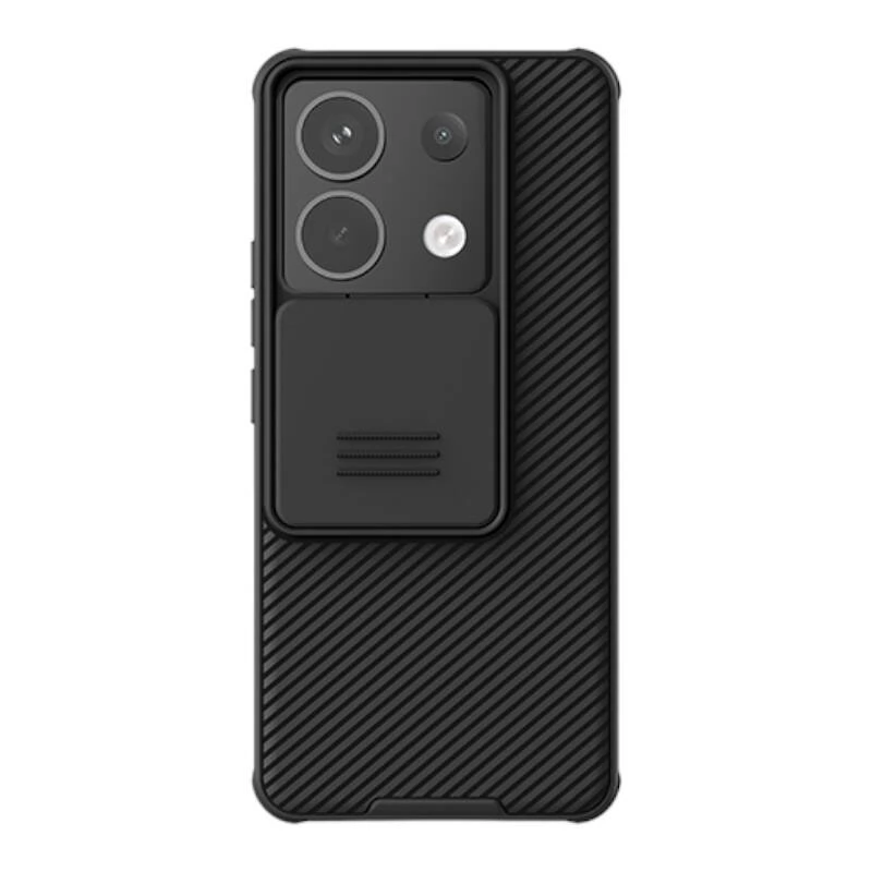 NILLKIN CamShield Pro hátlap csúsztatható kameravédelem Xiaomi Redmi Note 13 Pro 5G/Poco X6 5G fekete