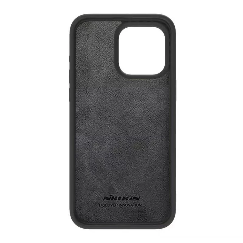 NILLKIN CamShield Silky szilikon hátlap Apple iPhone 15 Pro fekete