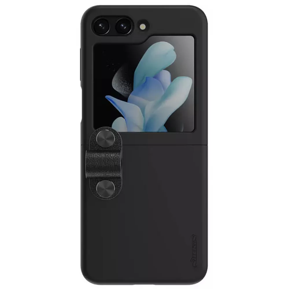 NILLKIN Flex Flip szilikon hátlap Samsung Galaxy Z Flip 5 fekete
