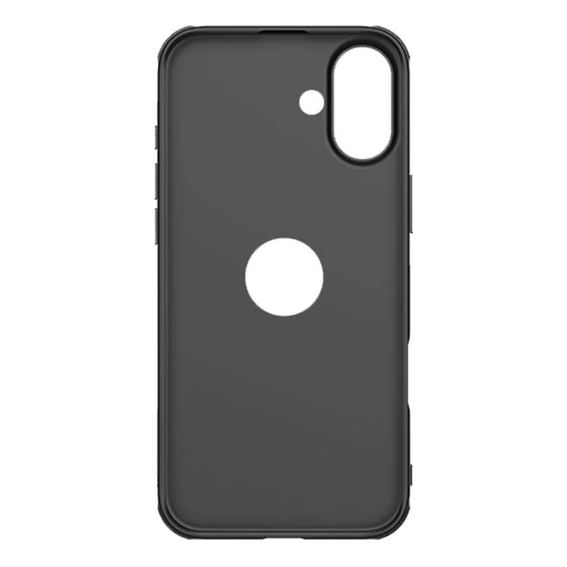 NILLKIN Super Frosted Shield Pro hátlap tok logo kivágással Apple iPhone 16 Plus fekete