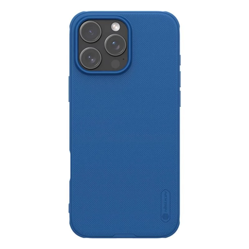 NILLKIN Super Frosted Shield Pro mágneses hátlap tok Apple iPhone 16 Pro kék