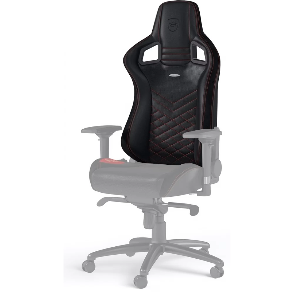 NOBLECHAIRS EPIC műbőr háttámla fekete/piros