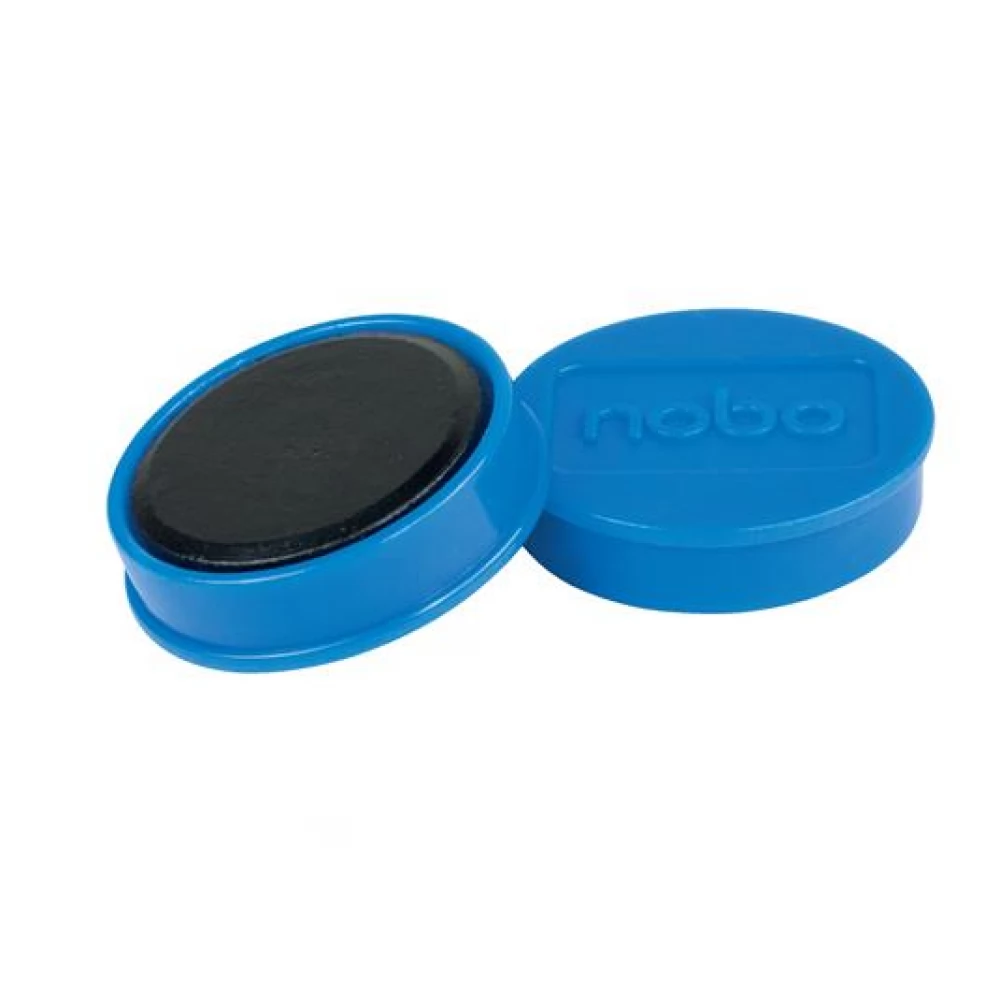 NOBO Korong mágnes fehértáblához 30 mm 4 db kék