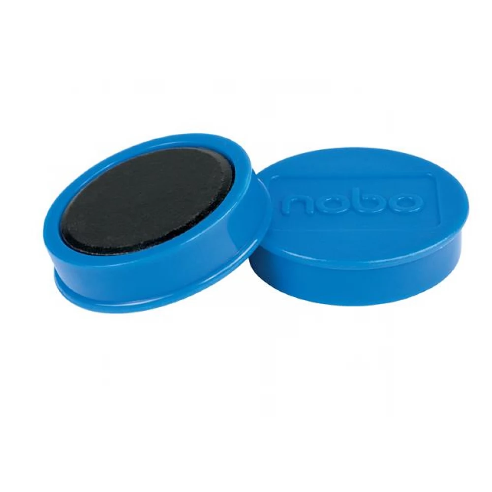 NOBO Korong mágnes fehértáblához 38 mm 4 db kék