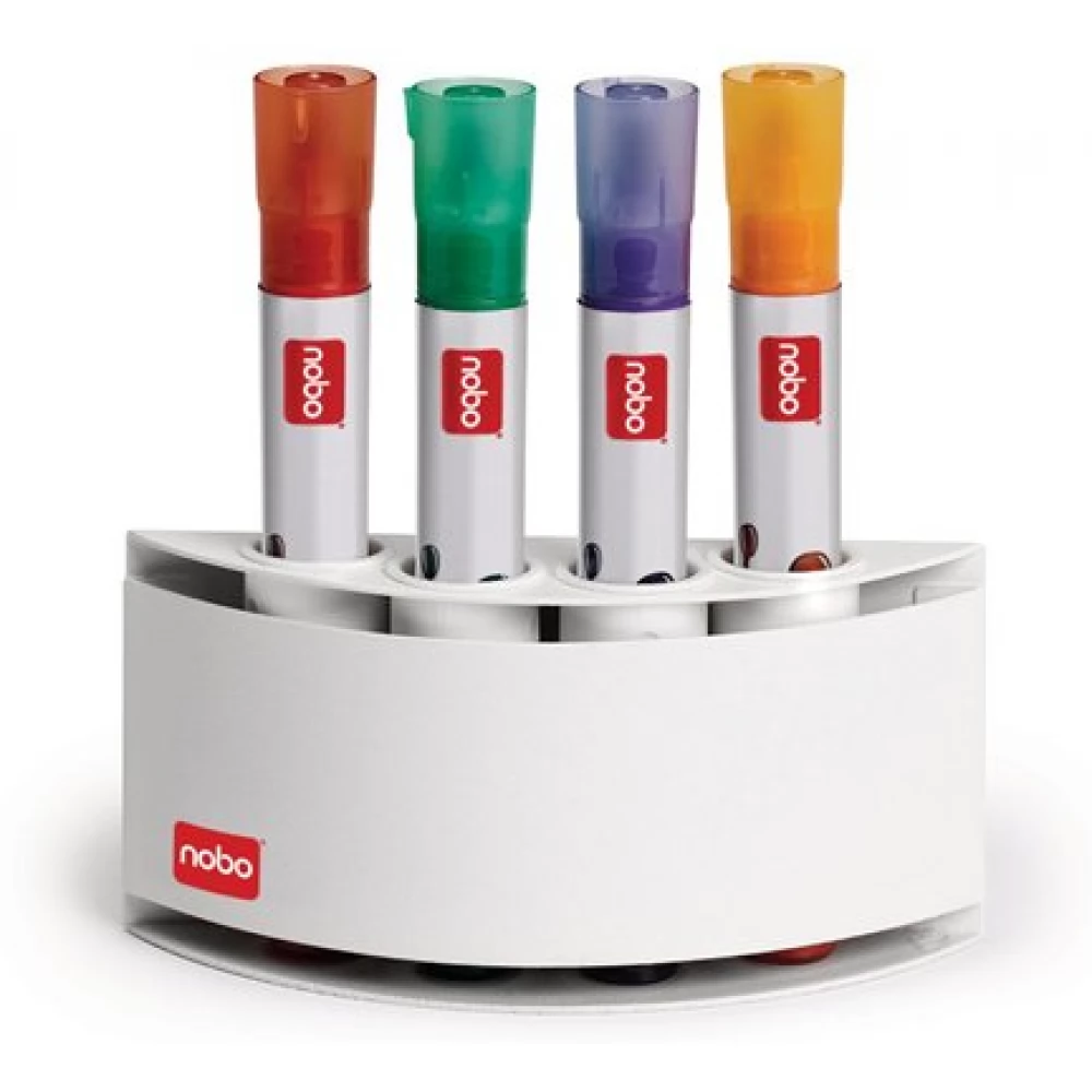 NOBO Mágneses tolltartó 4db marker tárolására