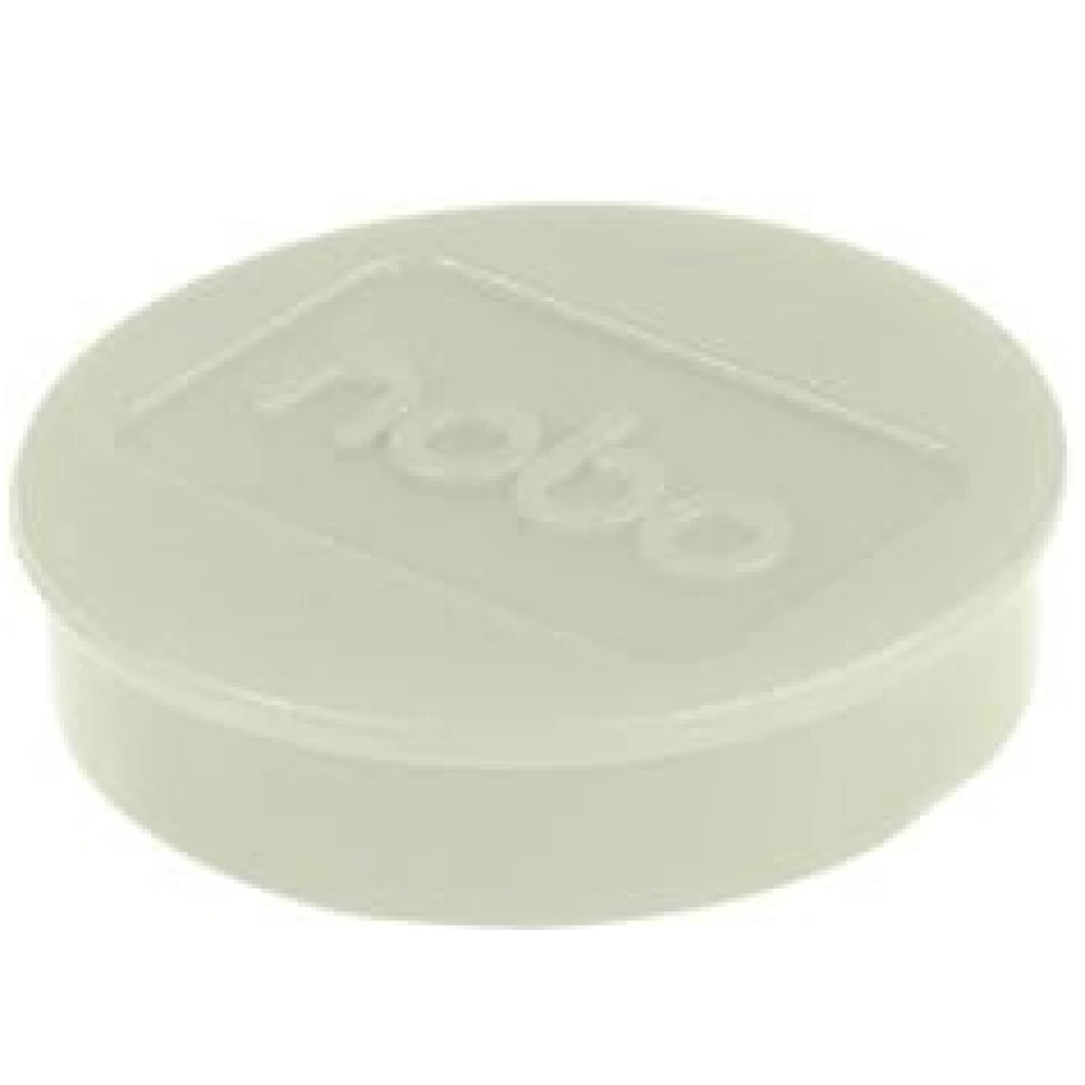 NOBO Mágneskorong erős 38 mm 10 db fehér