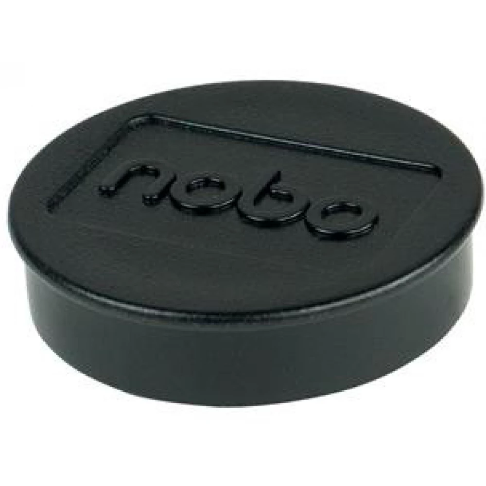NOBO Mágneskorong erős 38 mm 10 db fekete