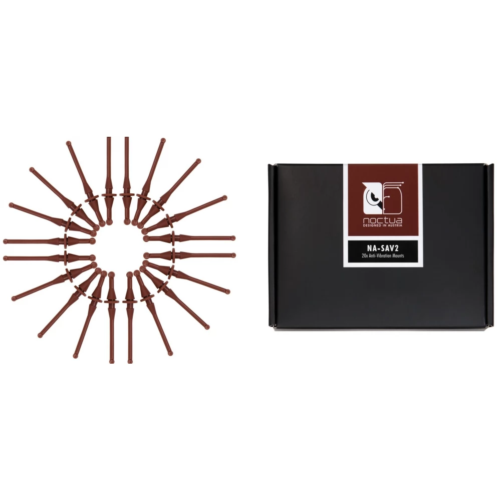 NOCTUA NA-SAV2 chromax vibráció csökkentő felfogató barna
